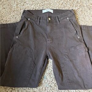 Hollister Men's Dark Brown Pants